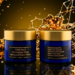 GHK-Cu & METHYLENE BLUE WHIPPED FACE BALM 2oz. (Made to Order)